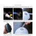 Olie Pomp - Universeel - Hand Gas Olie - Auto Brandstofpomp - Zuigbuis - zwart wit