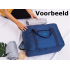 Reistas - Lichtgewicht - opvouwbaar - unisex - draagtas - weekenders - overnachting - groen