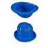 Bolhoedje plastic kinderen blauw 10 x