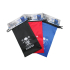 Waterdichte tas mini 2 liter rood=blauw=zwart