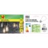 Ledlamp klassiek filament A60 4W E27 amber