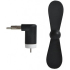 Ventilator Smartphone met OTG USB / Micro-USB Wit / Zwart Compact Draagbaar Lichtgewicht Klein