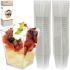 Amuse Vierkante kopjes amuse - 50 st