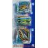 Paperclips 3 maten blister gekleurd