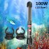 Verwarming met een thermostaat voor 100 watt  aquarium van 17 tot 35 ° C