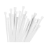 Kabelbinders 2,5x100 mm 100 stuks wit