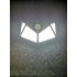 Led Zonne-Wandlamp Vier Zijlicht
