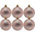 kerstballen Set van 30 pink goud voor in de kerstboom
