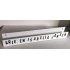 Wandplank metal wall shelf magnetische letters en cijfers