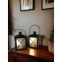 Lantaarn 2 x zwart light creations