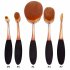  Make-up borstelset - 5-delig 