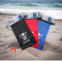 Waterdichte tas mini 2 liter rood=blauw=zwart