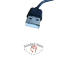 Usb Opladen Power Boost Kabel Dc 5V Naar 12V 1a