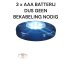 LED interieurlamp met 4 superheldere LEDs