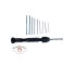 Handboor Mini Tool voor Houtbewerking plus 10 hout boortjes