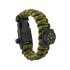Paracord Armband Army Green 5-in-1 Tool Survival Outdoor Actief Lichtgewicht Waterdicht