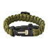 Paracord Armband Army Green 5-in-1 Tool Survival Outdoor Actief Lichtgewicht Waterdicht