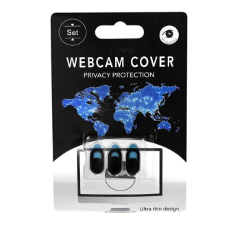  Webcam Cover 3x |Zowel voor Laptop als voor Smartphones |Camera Privacy Bescherming | 1 Pack Zwart