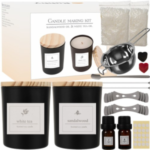Kaarsen makerij Complete kit voor het maken van natuurlijke kaarsen