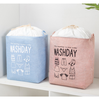 Wasmand van stof  