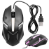 Muis RGB LED-gamingmuis voor gamers 1200 dpi