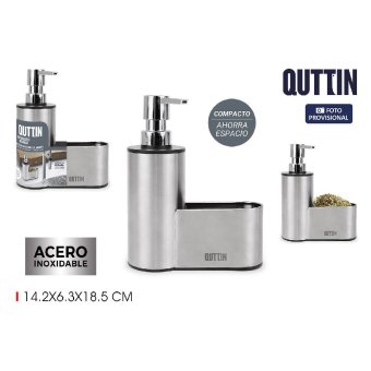 Quttin schrobberhouder met dispenser