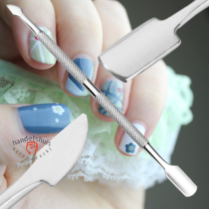 Bokkepoot Roestvrijstaal voor natuurlijke en kunstnagels nagelriem