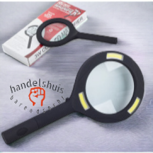 Loep met LED-verlichting 3 x Vergroting Loep met LED-verlichting 3 x Vergroting