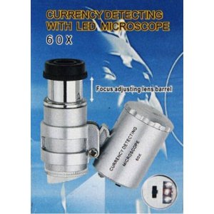 Sieradenloep 60x led uv professionele microscoop Sieradenloep 60x led uv professionele microscoop