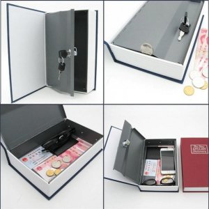 Boekkluis voor het verbergen geld sieraden 16 x 24 x 5,5 cm Boekkluis voor het verbergen geld sieraden 16 x 24 x 5,5 cm